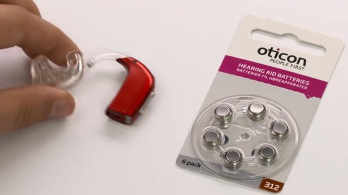 changing hearing aid batteries